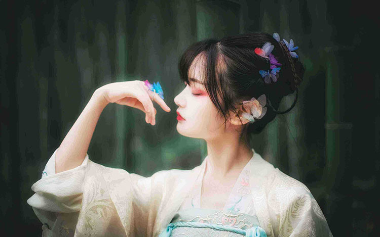 汉服唯美意境