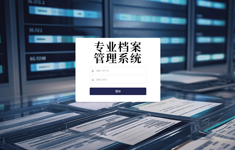 专业档案管理系统
